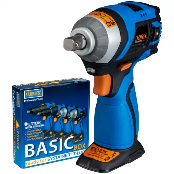 Aku rázový utahovák Narex ASR 200-3SB Basic Box 65405311 solo